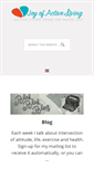 Mobile Screenshot of joyofactiveliving.com